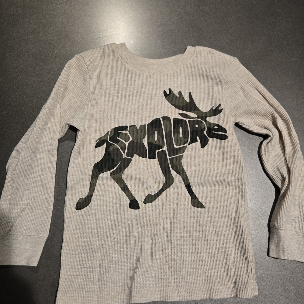 Garanimals Gray Moose Adventure Tee